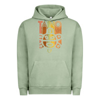 Pigment Oil Green Taino Sun Boricua Vintage Taino Gift of Puerto Rico Urban Hoodie - longCreatives
