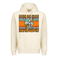 Tofu sunflowers hexagon frame mama Premium Hoodie - Jasminsmagicworld