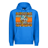 True Royal sunflowers hexagon frame mama Premium Hoodie - Jasminsmagicworld