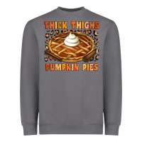 Storm Thick Thighs Pumpkin Pies Heavyweight Sweatshirt - Artiststas