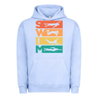 Pigment Grape Ice Retro Vintage Swimming Gift For Swimmers Urban Hoodie - longCreatives
