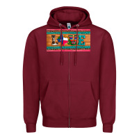 Burgundy love texas sunflowers cactus cowhide license plate Zipper Hoodie - Artiststas