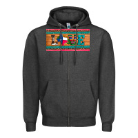 Charcoal Heather love texas sunflowers cactus cowhide license plate Zipper Hoodie - Artiststas