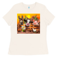 Bone farm animal Ladies Tee - TumblerDesignByShophia