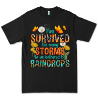Black I've Survived Too Many Storms Premium Tee - texasbilliewilder