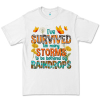 White I've Survived Too Many Storms Premium Tee - texasbilliewilder
