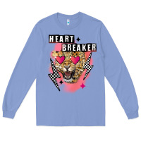 Colony Blue Heart breaker Valentine's Day Long Sleeve Tee - FaDigitalArtStudio