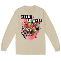 Mushroom Heart breaker Valentine's Day Long Sleeve Tee - FaDigitalArtStudio