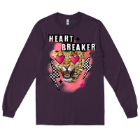 Plum Heart breaker Valentine's Day Long Sleeve Tee - FaDigitalArtStudio