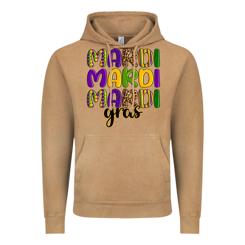 Mardi Mardi Mardi Gras Vintage Hoodie by OliviaCreatesArt | Teevron