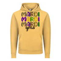 Vintage Mustard mardi mardi mardi gras Vintage Hoodie - OliviaCreatesArt