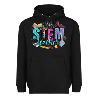 Black stem teacher Heavyweight Hoodie - AdoDesignShop