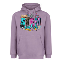 Lavender stem teacher Heavyweight Hoodie - AdoDesignShop