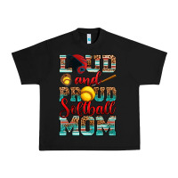 Black loud and proud softball mom Urban Heavy Tee - RanaPortraitStore