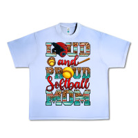 Grape Ice loud and proud softball mom Urban Heavy Tee - RanaPortraitStore