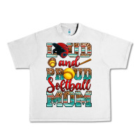 Lunar Rock loud and proud softball mom Urban Heavy Tee - RanaPortraitStore