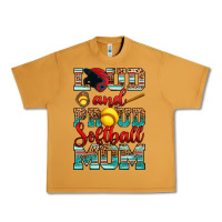 Peanut Butter loud and proud softball mom Urban Heavy Tee - RanaPortraitStore