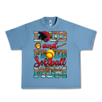 Loud And Proud Softball Mom Urban Heavy Tee | Teevron