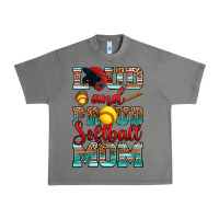 Tornado loud and proud softball mom Urban Heavy Tee - RanaPortraitStore