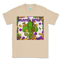 Mushroom Mardi Gras Fleur De Lis tumbler Classic Tee - HowdyJamesFarm