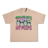 Burro Chilling with my peeps Easter bunnies Urban Heavy Tee - CowGirlArtShop