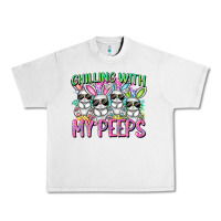 Lunar Rock Chilling with my peeps Easter bunnies Urban Heavy Tee - CowGirlArtShop