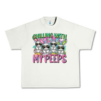 Pistachio Chilling with my peeps Easter bunnies Urban Heavy Tee - CowGirlArtShop