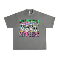 Tornado Chilling with my peeps Easter bunnies Urban Heavy Tee - CowGirlArtShop