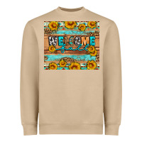 Mushroom Welcome fall Heavyweight Sweatshirt - Artiststas