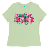 Matcha I am a survivor Cancere Awareness Ladies Tee - HowdyJamesFarm