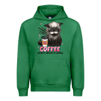 Emerald coffee because murder is wrong grumpy cat Urban Hoodie - JahusDesignShop