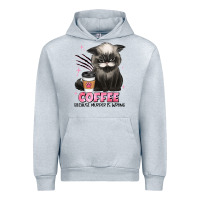 Coffee Because Murder Is Wrong Grumpy Cat Urban Hoodie | Teevron