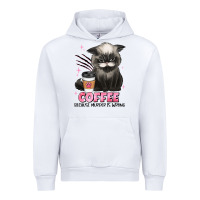 White coffee because murder is wrong grumpy cat Urban Hoodie - JahusDesignShop