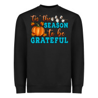 Black Tis' the Season To Be Grateful Heavyweight Sweatshirt - Artiststas