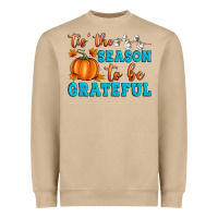 Mushroom Tis' the Season To Be Grateful Heavyweight Sweatshirt - Artiststas