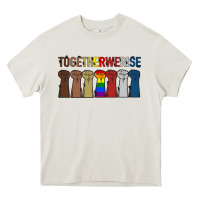 Cream Togetherwerise Heavy Core Tee - Bettercallsaul