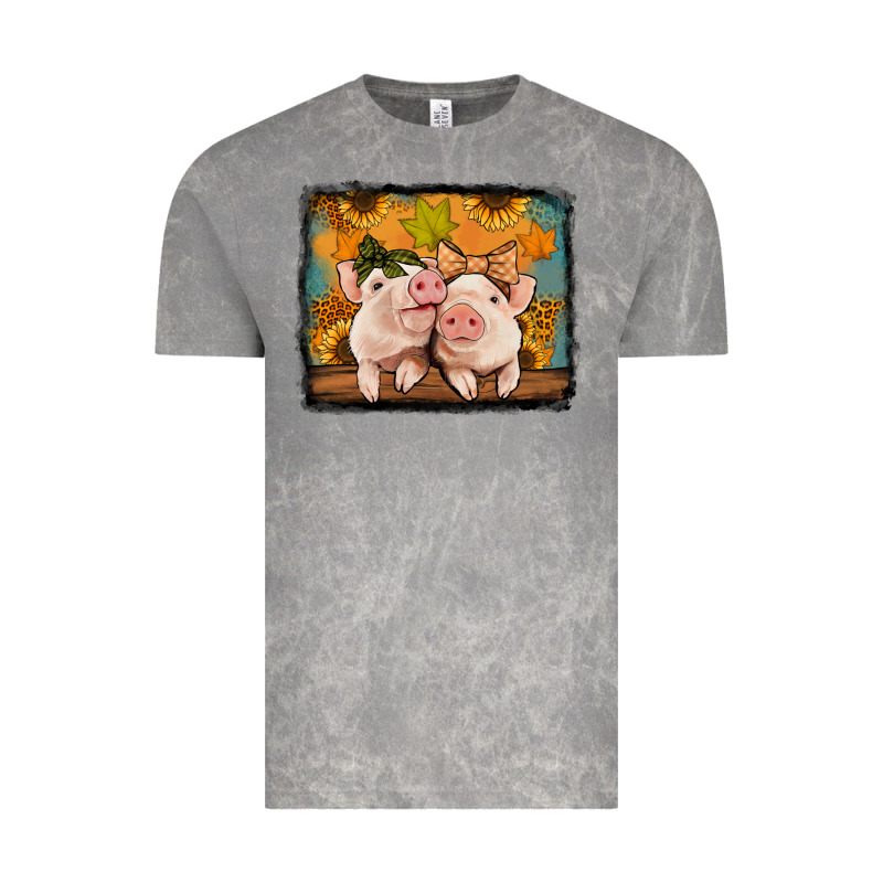 Fall Pigs Vintage Tee by Jasminsmagicworld | Teevron
