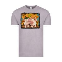 Vintage Zinc fall pigs Vintage Tee - Jasminsmagicworld