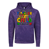 Cloud Purple it takes a special teacher to hear what a child can't say Vintage Hoodie - OliviaCreatesArt