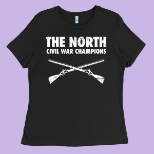 History - American Civil War North Union Ladies Tee Designed By Longcreatives