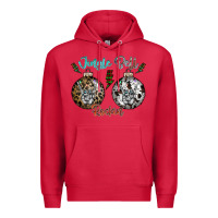 Cardinal Jingle Bell Rockin Premium Hoodie - CowhideDigitalArt