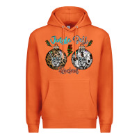 Carrot Jingle Bell Rockin Premium Hoodie - CowhideDigitalArt