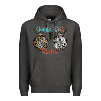 Charcoal Heather Jingle Bell Rockin Premium Hoodie - CowhideDigitalArt