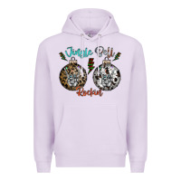 Lilac Jingle Bell Rockin Premium Hoodie - CowhideDigitalArt
