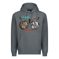 Rock Jingle Bell Rockin Premium Hoodie - CowhideDigitalArt