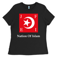 Nation Of Islam Flag Ladies Tee | Teevron