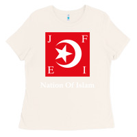 Bone Nation Of Islam Flag Ladies Tee - longCreatives