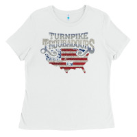 White Turnpike Ladies Tee - longCreatives