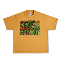 Peanut Butter One lucky Cowboy St. Patrick's Day Urban Heavy Tee - CowGirlArtShop