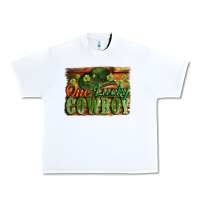 White One lucky Cowboy St. Patrick's Day Urban Heavy Tee - CowGirlArtShop
